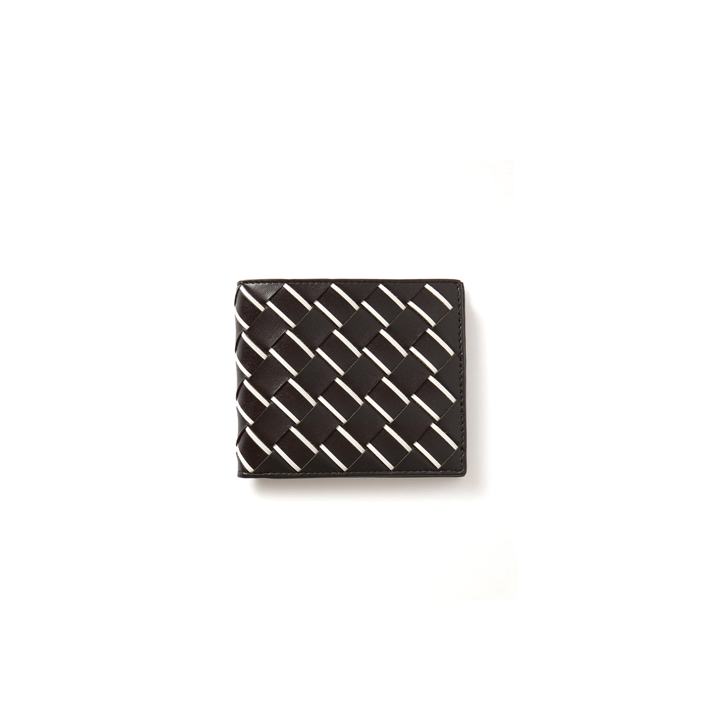 BOTTEGA VENETA INTRECCIATO LEATHER BILLFOLD WALLET 475973 (11*9.5*1cm)